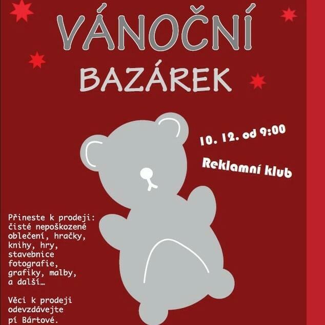 Vánoční dobročinný bazárek